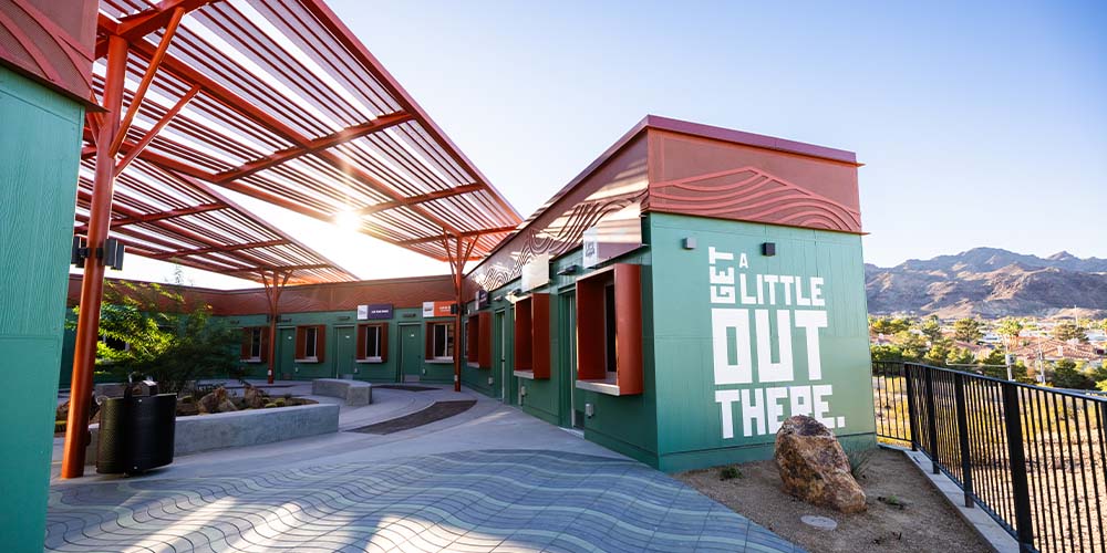 get a little out there at adventure center